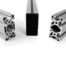 5x/10x Abdeckkappe 40x80 Nut 8 für Aluprofil Endkappe Profilkappe