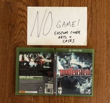 FUNDA ARTE PORTADA PERSONALIZADA SIN JUEGO XBOX ONE SERIES X Wolfenstein 2009 Xbox 360
