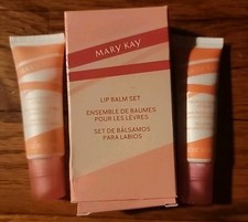 MARY KAY LIP BALM SET SWEET BERRY AND TROPICAL GUAVA LTD. EDITION New In Box