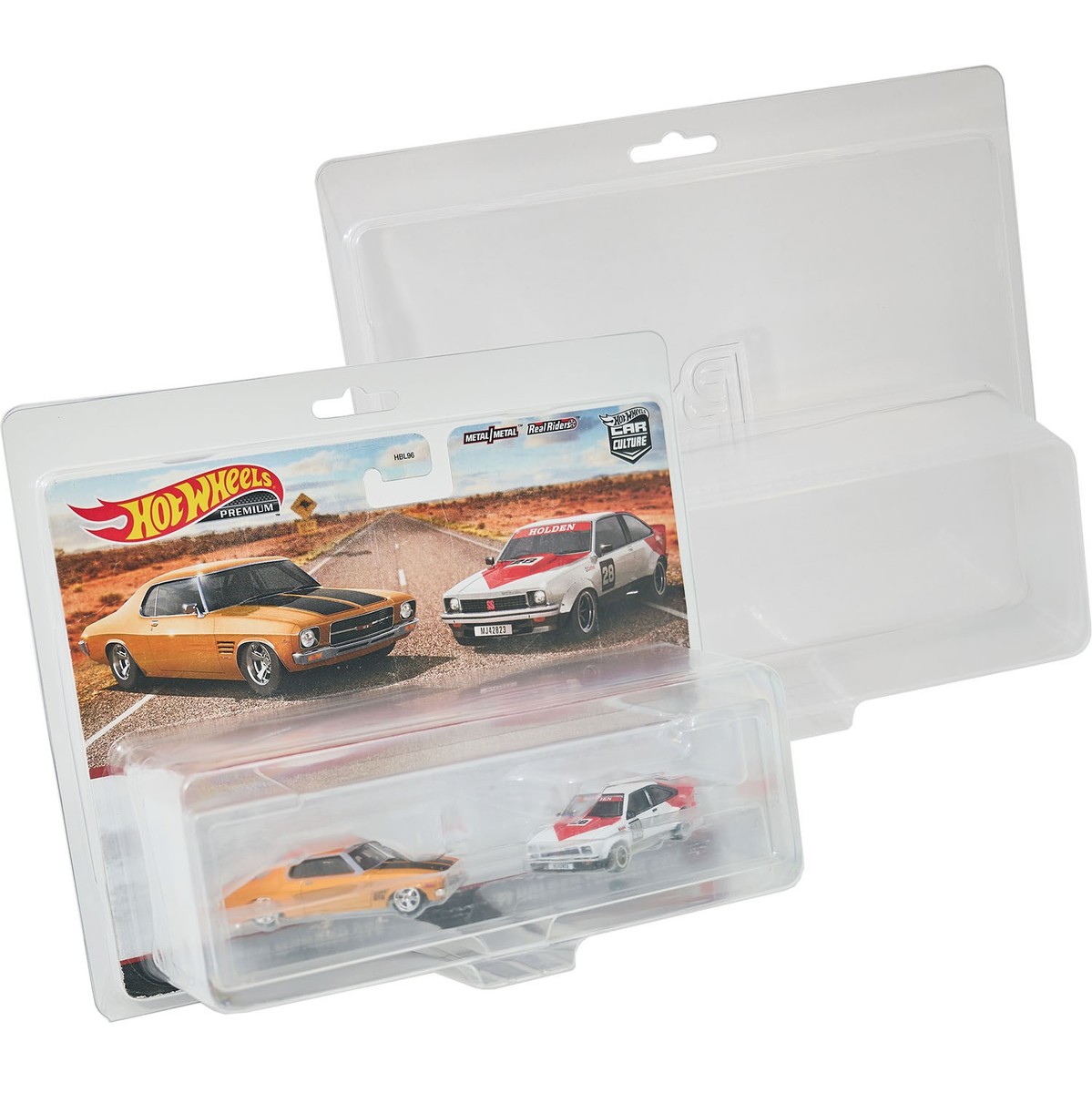 Protector Case for Hot Wheels Car Culture 2 Pack Clamshell Blister