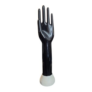 16” Black Porcelain Display Hand Retail Jewelry Glove Store Mannequin