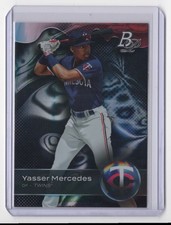 2023 Bowman Platinum Top Prospects Yasser Mercedes Minnesota Twins #TOP-95