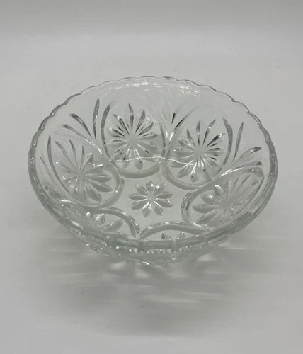 Anchor Hocking Medallion Clear 4.5 Fruit/Dessert Bowl - Choose Your Set