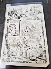 Comic Book Original Art - Conqueror of the Barren Earth - Ron Randall