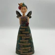 Angel by Kelly Rae Roberts for Demdaco “ Seeker”  Figurine 2012 9.25 Inches Tall