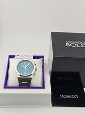 Movado Men's Bold Quest Green Dial Stainless Steel Watch - 3601200 795 MSRP