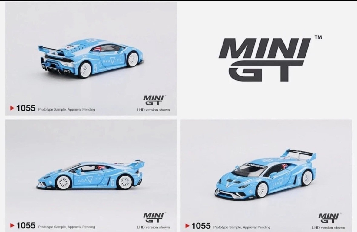 Mini GT LB-WORKS Lamborghini Huracán GT GRAVITY #1055 | eBay