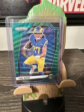 2024 Panini Prizm - Puka Nacua #168 Green Wave Prizm