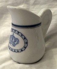 rar Porzellan Portionsgießer Herzogskrone Hessen ? Fritz Bensinger Mannheim