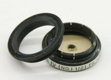Harrison - Adapter Ring 19.7mm Size IV No.1 1/2 w/ Filter Holder - USED - W318