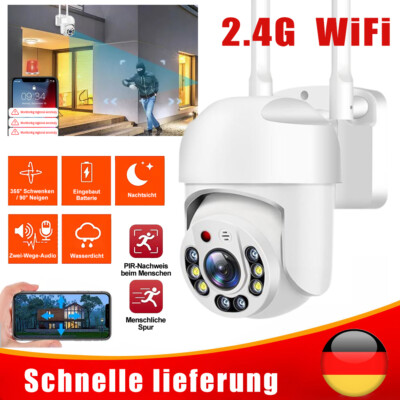 Ycc365plus Funk Wlan Wifi Ip Camera Netzwerk Outdoor Außen Überwachungskamera DE