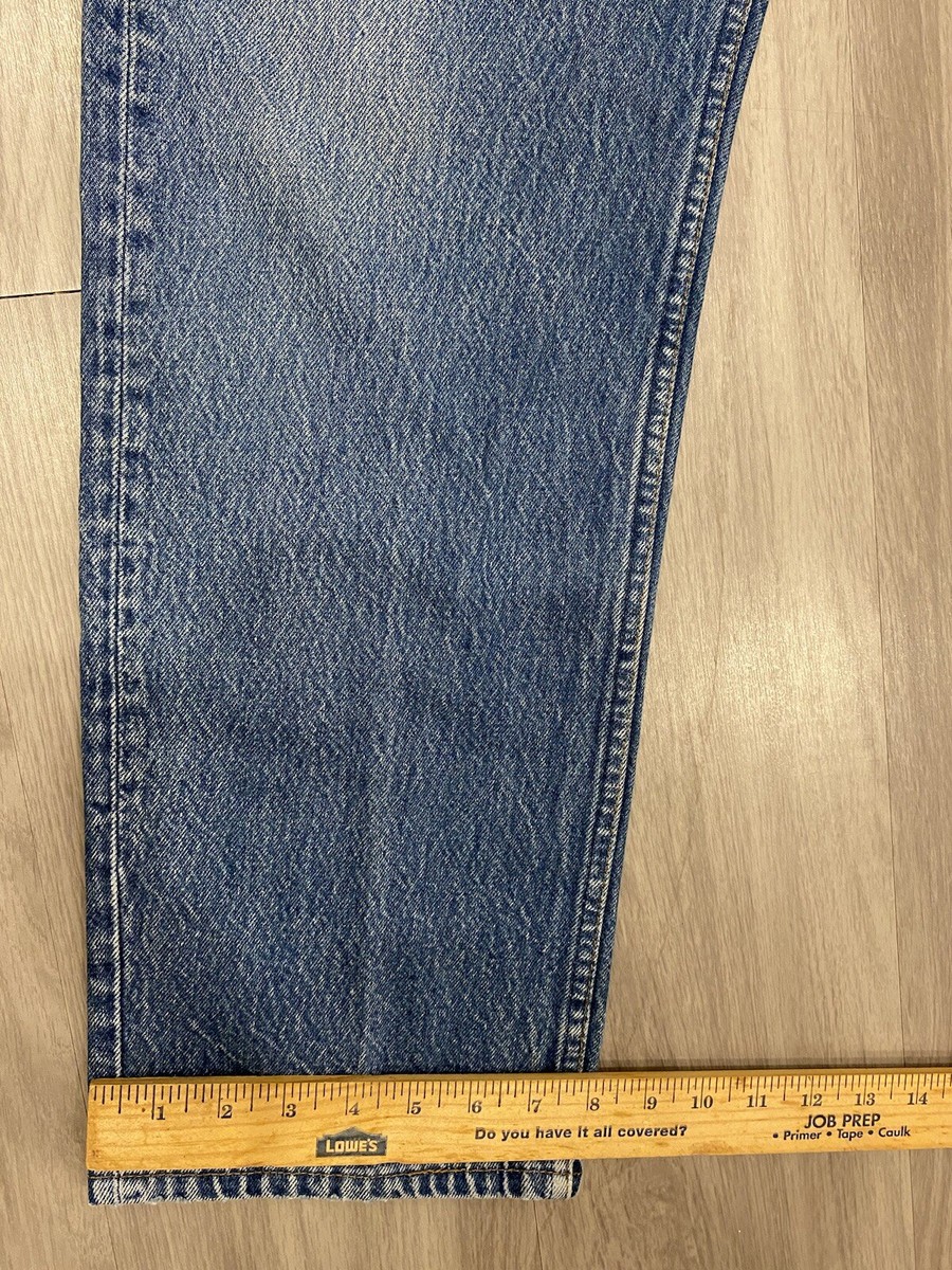 Vintage Levi's 501xx Denim Jeans 80s Made in USA 36x30