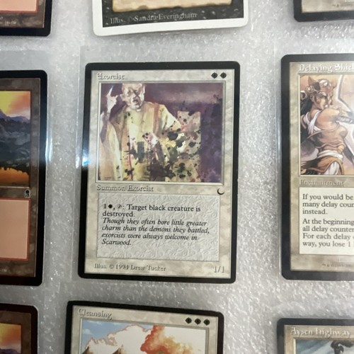 Magic The Gathering Lote de 20 Cartas Exorcista Limpieza GnuTradingCards Magic The Gathering - Imagen 15 de 22