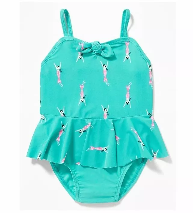 Old navy peplum clearance swim