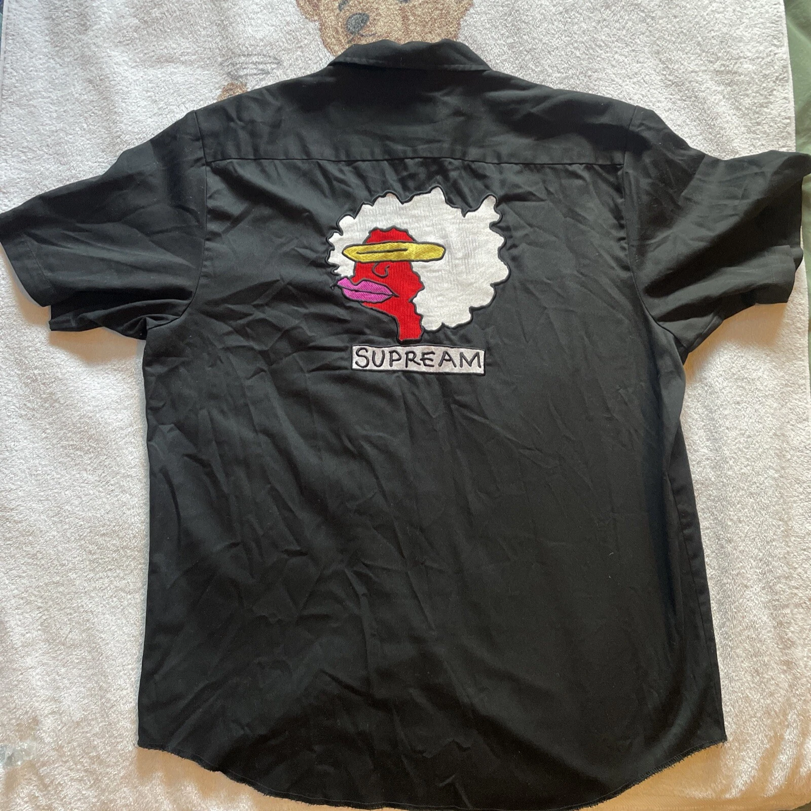 Chemises manches courtes Supreme Gonz Ramm Work noir XL 