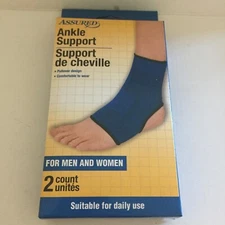 NEW Two Pack Pullover Wearable Ankle Support