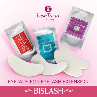 BISLASH Augenpads | Collagen | Hydrogel | DoubleExtraFeine | Wimpernverlängerung