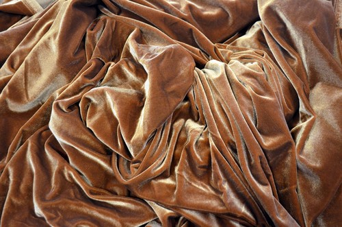 Stretch Velvet Fabric by the Yard | Velour Spandex for Apparel, Costume, Drape | - Picture 19 of 61