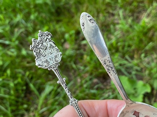 Rare Vtg Holland “Spirit Of ‘76” Sugar Scoop Spoon Silver G25 - Picture 14 of 16