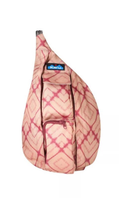 KAVU Rope Sling Bag Meadow Dye Backpack Travel Hiking NWOT Kavu Backpack Rope Bag - multicolor (midsummer stripe) main image 4