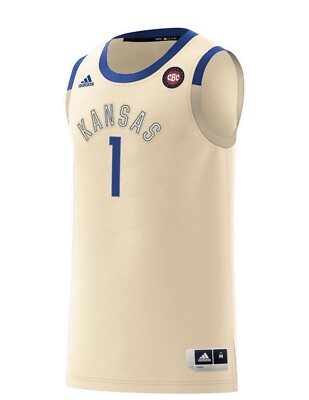 New Adidas Ku Kansas Jayhawks Basketball Jersey Mens Xxl Free Shipping Ebay