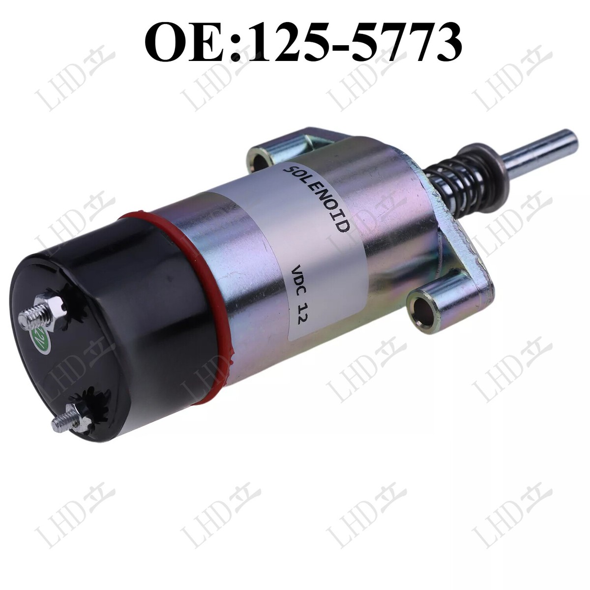Fuel Shutoff Solenoid 8C9986 125-5773 For Cat 3304 3306B 3406B