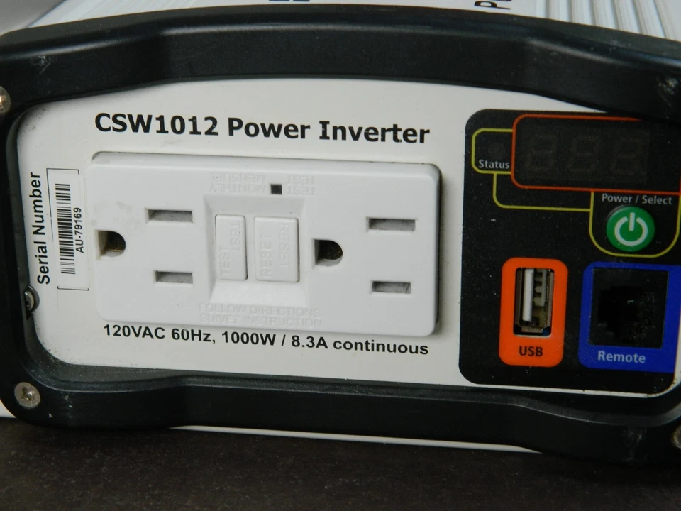 Magnum Dimensions pure sine wave inverter model csw 1012 - Image 3 of 4