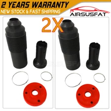 2X Front Hydraulic Shock Repair Kit Dust Cover For Mercedes ABC R230 SL500 SL63