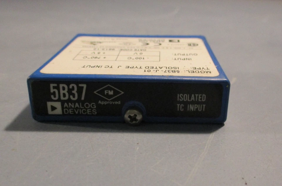 Analog Devices 5B37-j-01 Isolated Type J PLC Module Automation - Image 4 of 4
