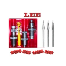 LEE Pacesetter 3 Die Set 300 AAC BLACKOUT 90575 with 3 Decapping Pins SE3009 NEW