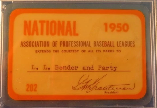 1950 Mickey Mantle PSA Ticket Pass NAPBL/Minor League/26 HR/.383 BA/Age 18 ⚾️ - Image 3 of 4