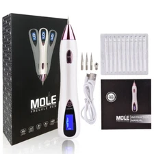 Mole Remover Pen LCD Laser Plasma Pen Dark Spot Skin Wart Tag Tattoo Removal Pen