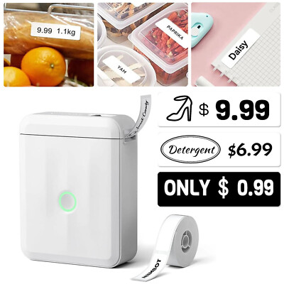 NIIMBOT Label Maker for Garage Yard Sale Stickers Labels Price Tags Inkless
