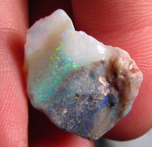 O&co ópalo áspero australiano bonito pedy coober lapidario 11,05 quilates - Imagen 4 de 5