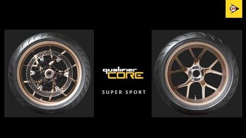 Pneumatici Moto Dunlop Qualifier Core Nuovi Coppia Gomme 120 + 180 DOT 2024 - Imagen 4 de 4