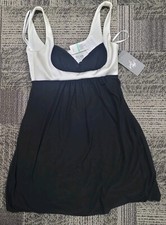 XSCAPE Black Cutout Party/Prom/Dance V Neck Strap Cocktail Dress 8 New Tag $158