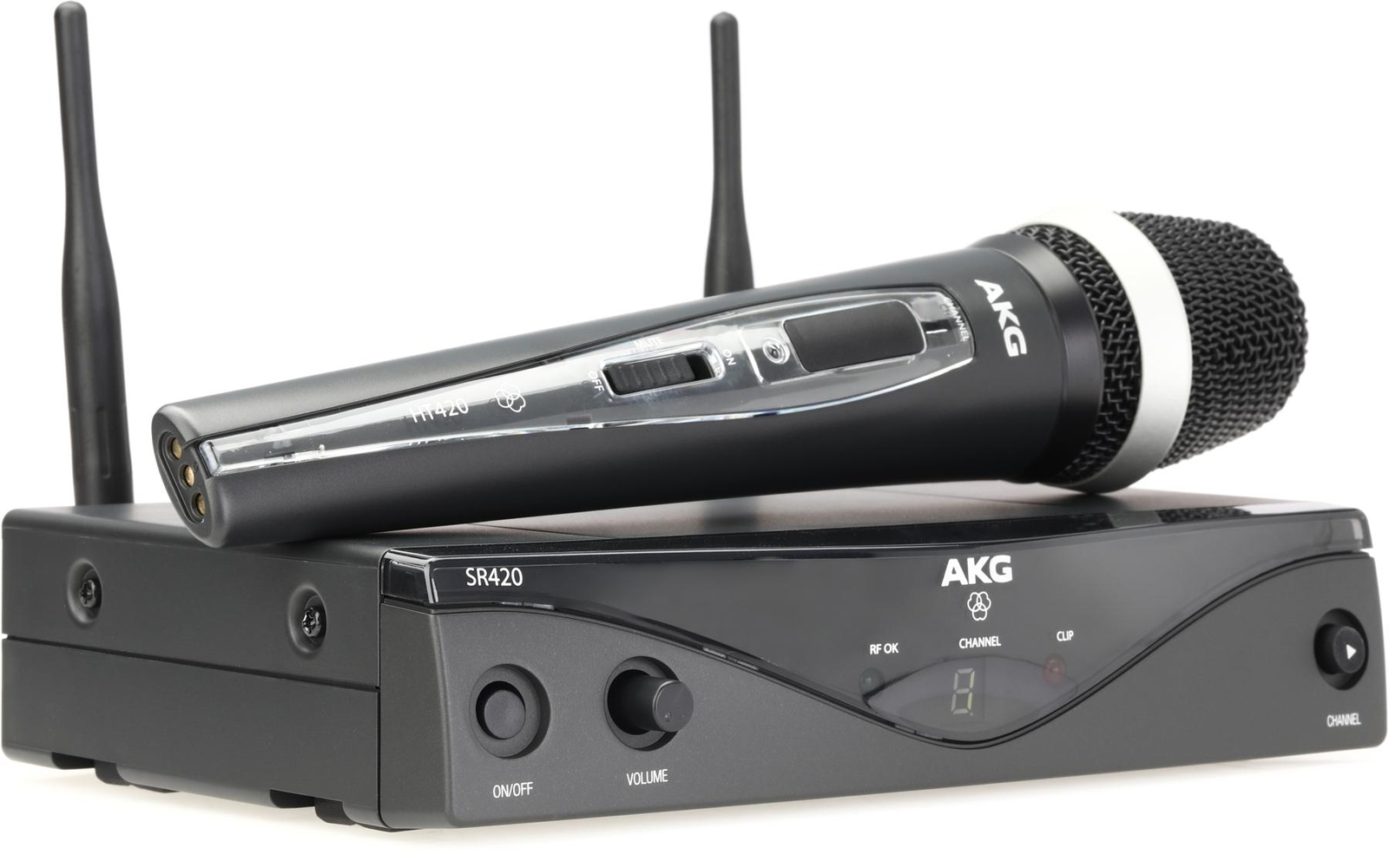 AKG WMS420 Vocal Set Wireless Handheld Microphone System - Band A