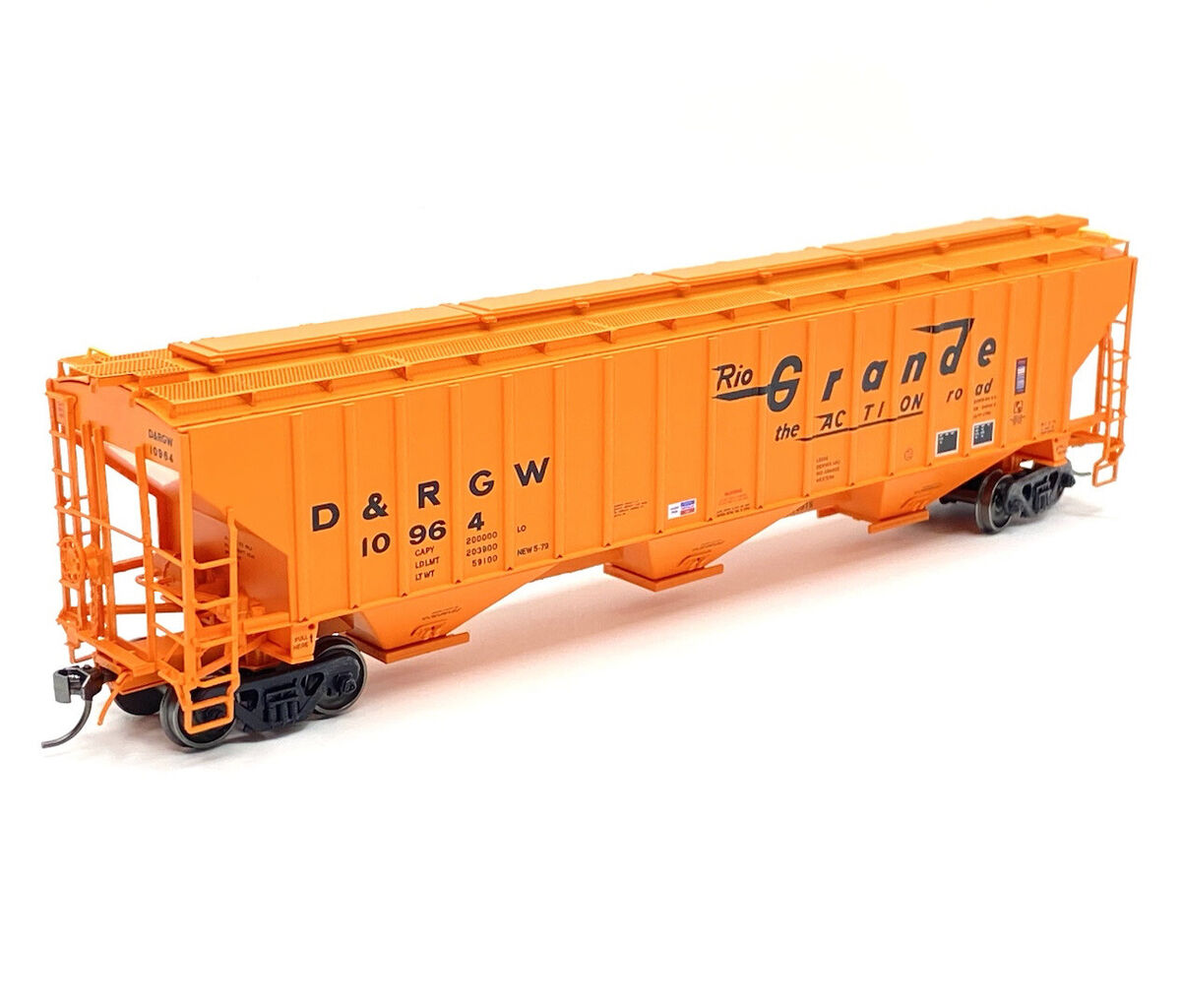 Ready Track Intermountain HO PS 4750 Covered Hopper Rio Ready Track Intermountain HO PS 4750 Covered Hopper Rio