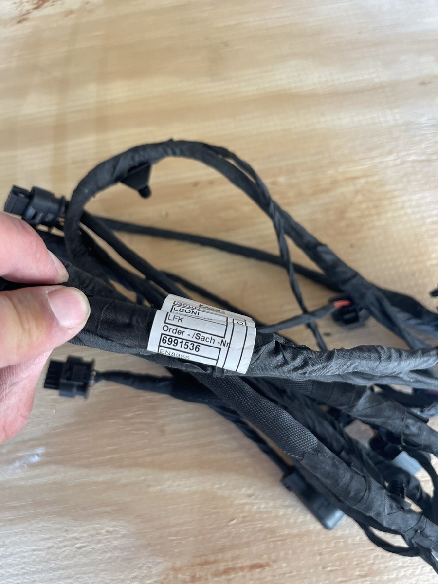 New Genuine BMW Wiring Harness, Front - 61126991536 5-series G30 