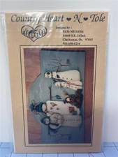 COUNTRY HEART TOLE Tole Painting Decorative Painting Pattern SNOW DOLLIES