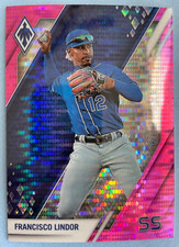 2022 Panini Chronicles Phoenix Baseball Pink Pulsar #23 Francisco Lindor