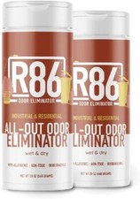 R86 Industrial All-Out Odor Eliminator, Removes Dead Animal Odor, Skunk Odor, Ur