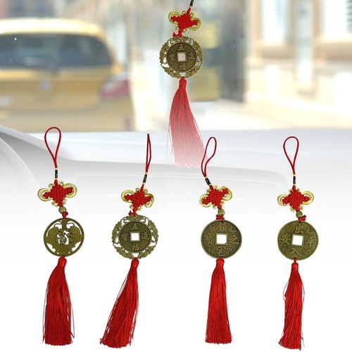 Chinese Knot Feng Shui Car Hanging Ornament Good Luck Wealth Love