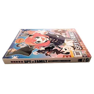 Spy x Family Episodes 1 - 25 English Dubbed Complete Seasons 1 + 2 Anime  DVD