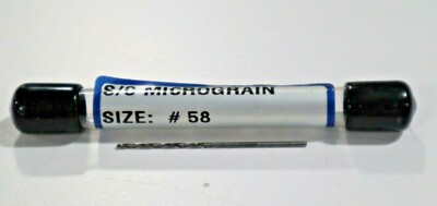 #58  CARBIDE DRILL, 2 FLUTE          B375