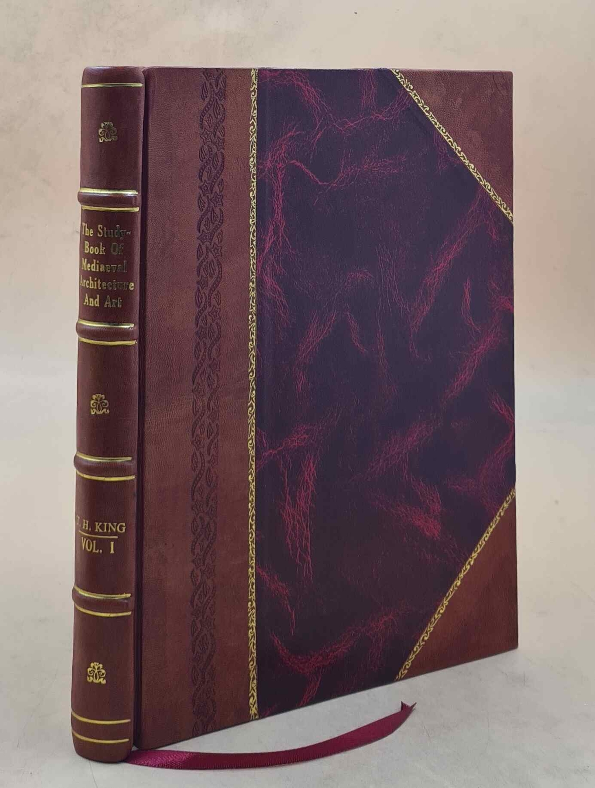 Medieval Architecture and Art Study Book Leather Bound Edition