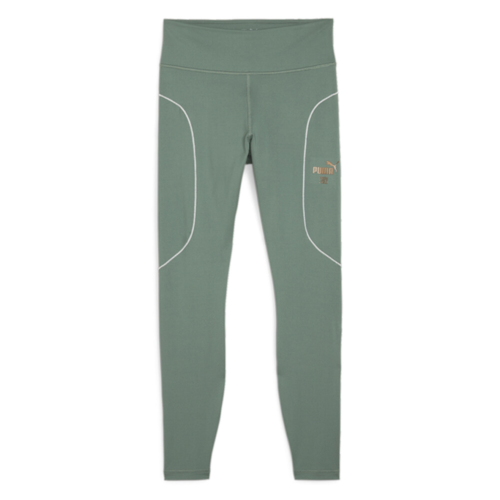 Леггинсы Puma First Mile X 78 Женские зеленые спортивные повседневные 52498344