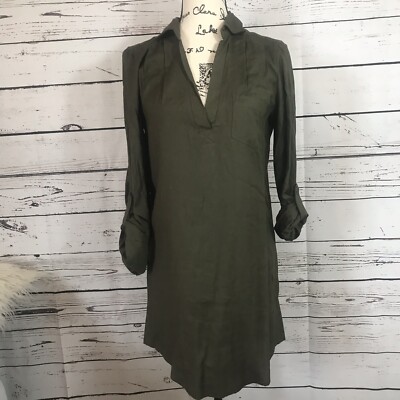 SPARKLE & FADE ROYAL GREEN SIZE S LONG SLEEVE SHIRT DRESS | eBay