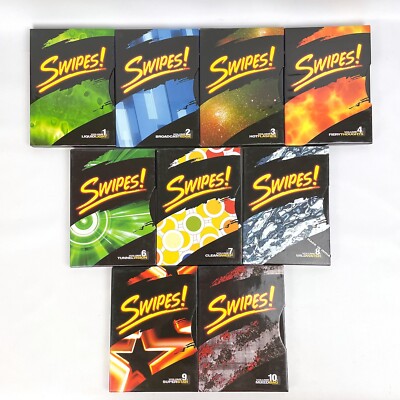 9 Volume Digital Juice SWIPES Video Transition Library DVDs Video Edit Graphics