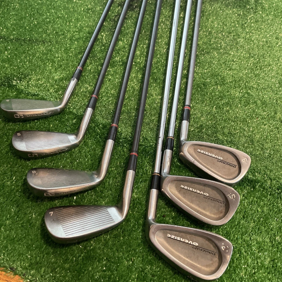 Dynacraft Oversize Iron Set 5-PW-SW Stiff Graphite And Steel Shafts - Image 3 of 4